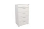 Hanah Home Cómoda de 5 cajones Blanca